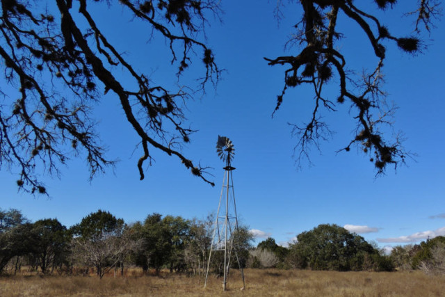 The Windmill, Lady Bird Johnson Wildflower Center - Austin, Texas