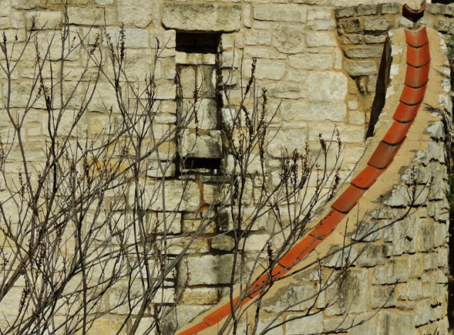 Tiled Drain on Observation Tower, Lady Bird Johnson Wildflower Center