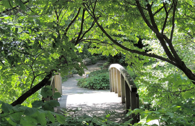 Footbridge, Olbrich Gardens